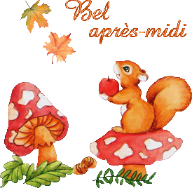 ecureuil a la pomme 24094